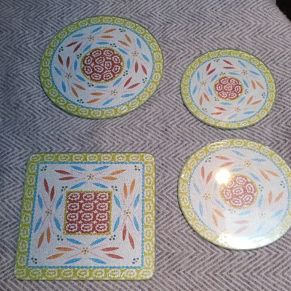 Temp-tations Springfetti Trivet Set Of 5